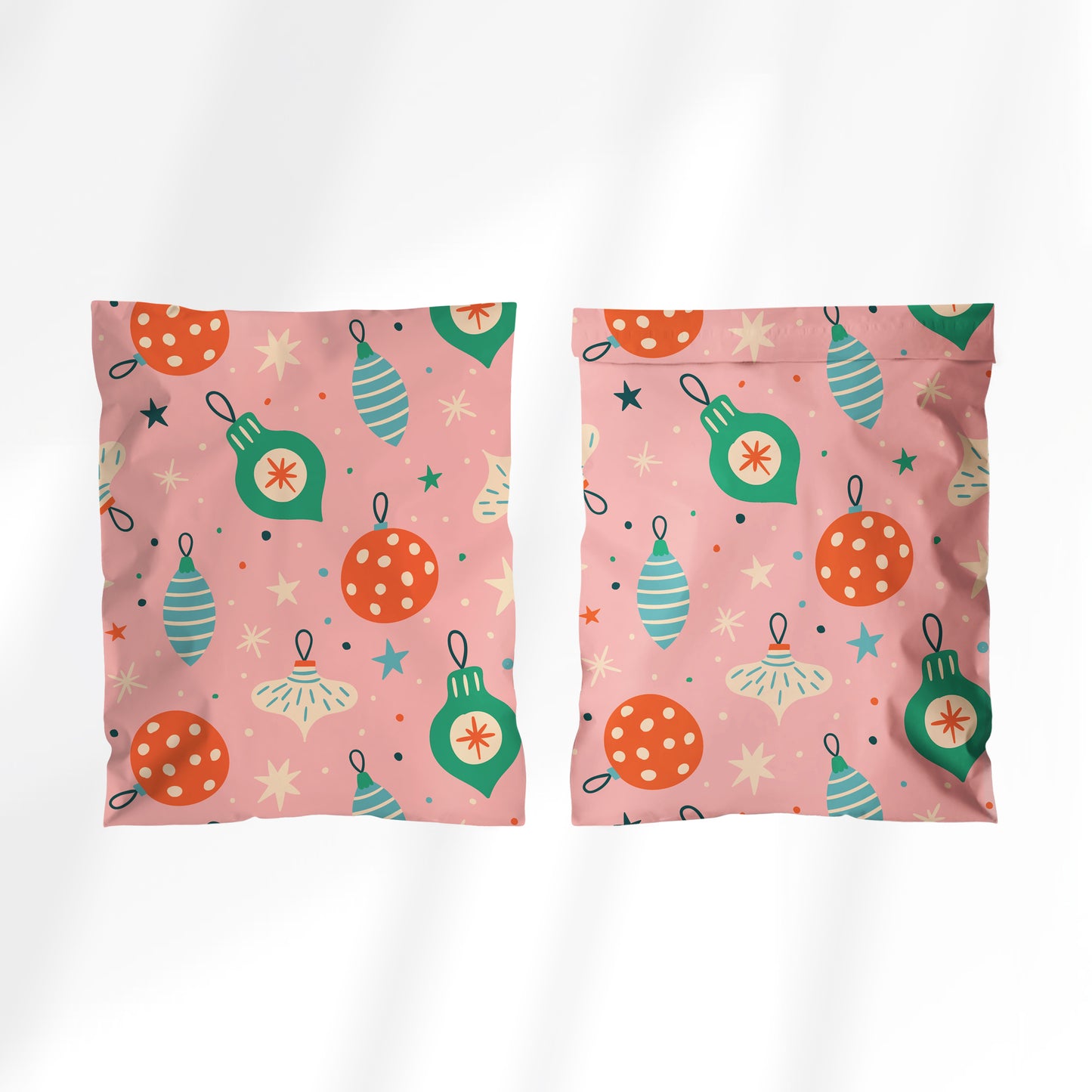 Christmas Ornaments Poly Mailers - 10x13 inches