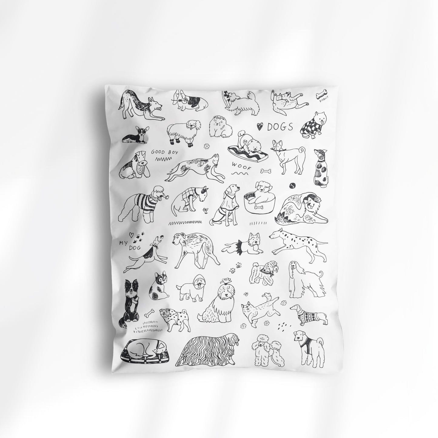Doggo World Mailers 6x9 inches
