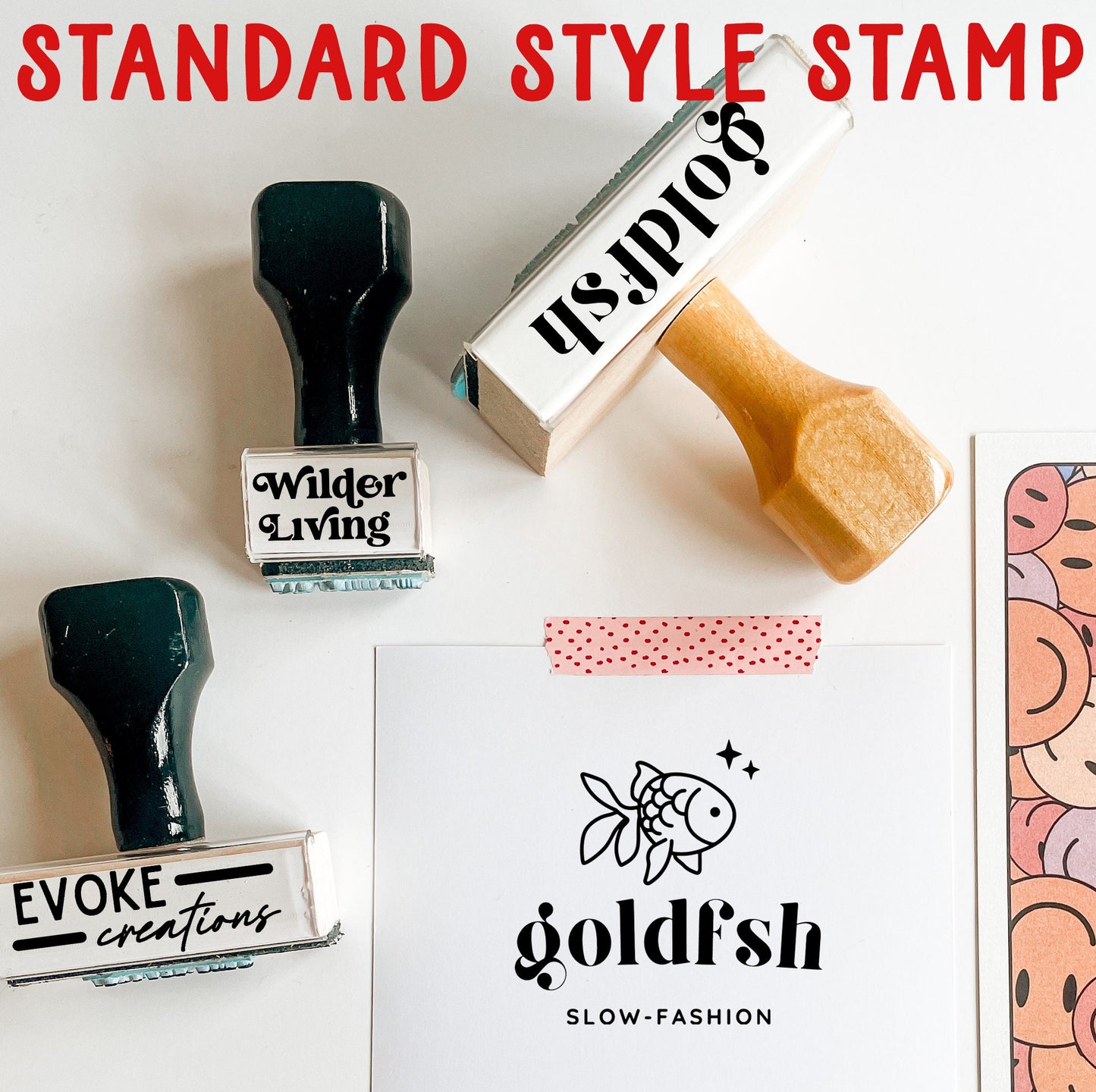 Custom Kawaii Cat Book Stamp
