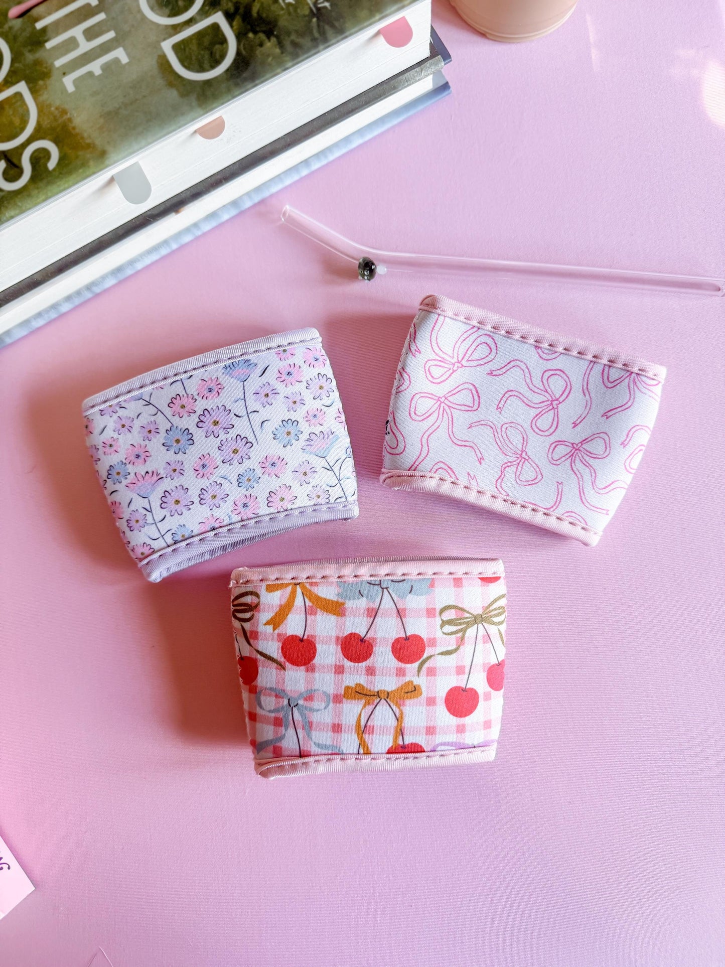 Coffee Cup Sleeve, Cup Cozie, Sleeves for Drinks, 160z Coffee Sleeves, Cottage Core