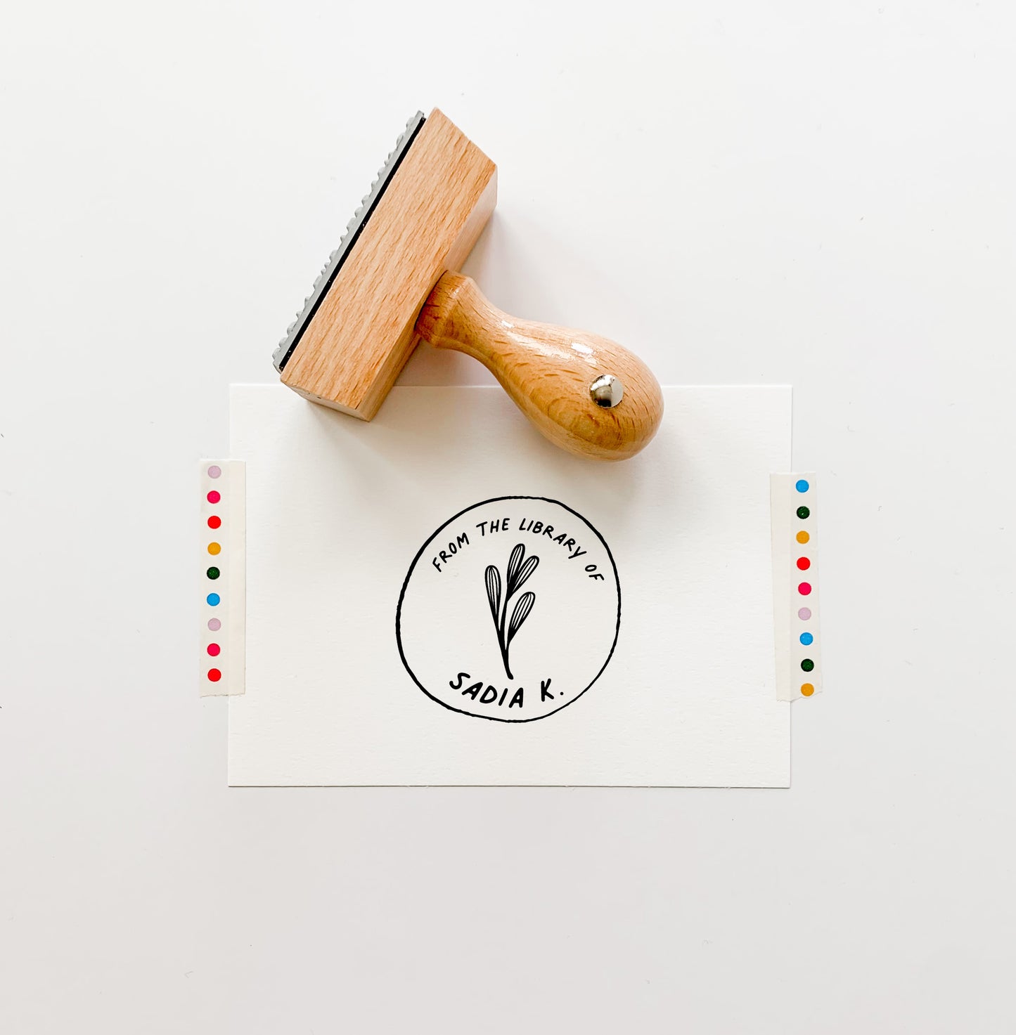 Custom Library Stamp - Foliage
