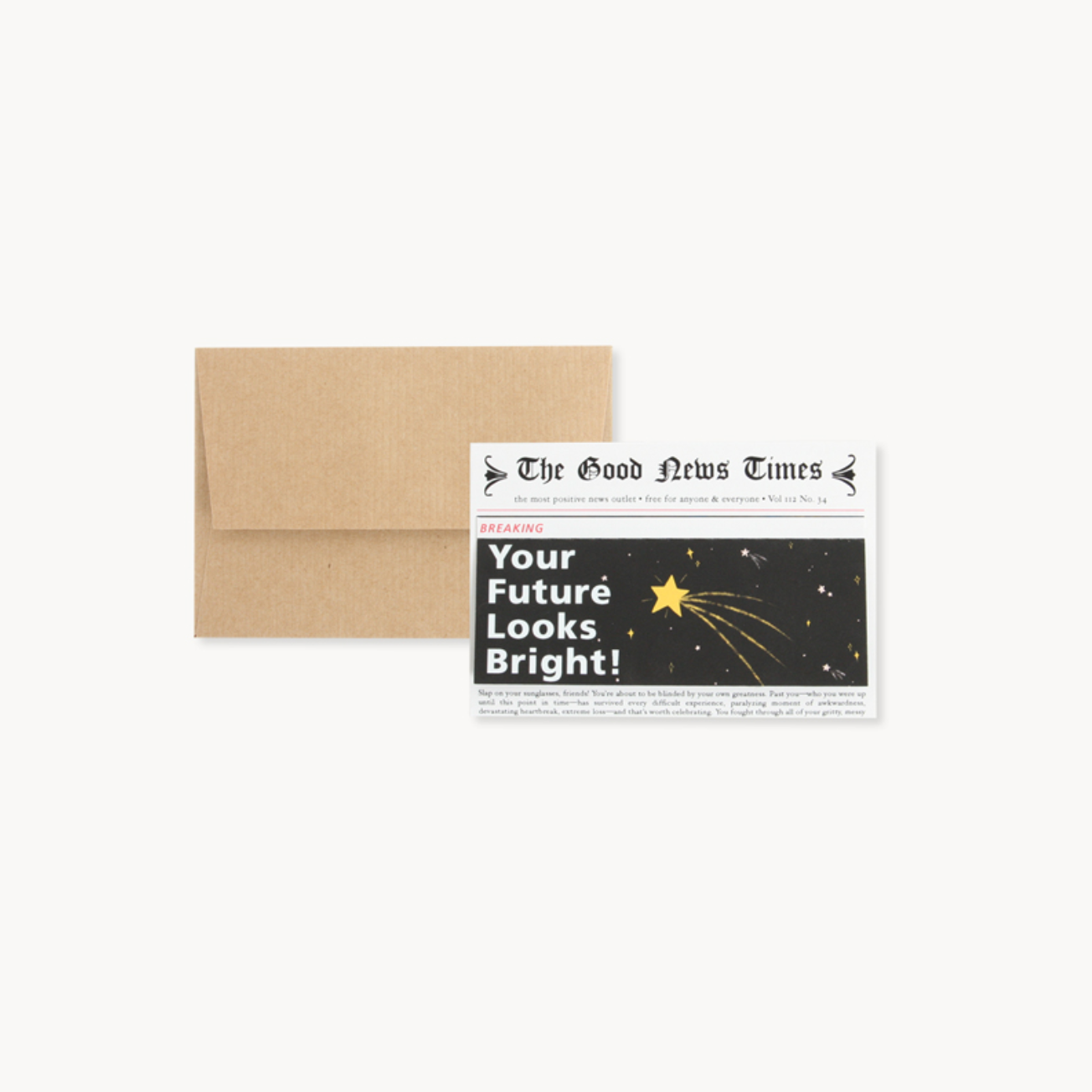 Your Future Looks Bright - Everyday Card