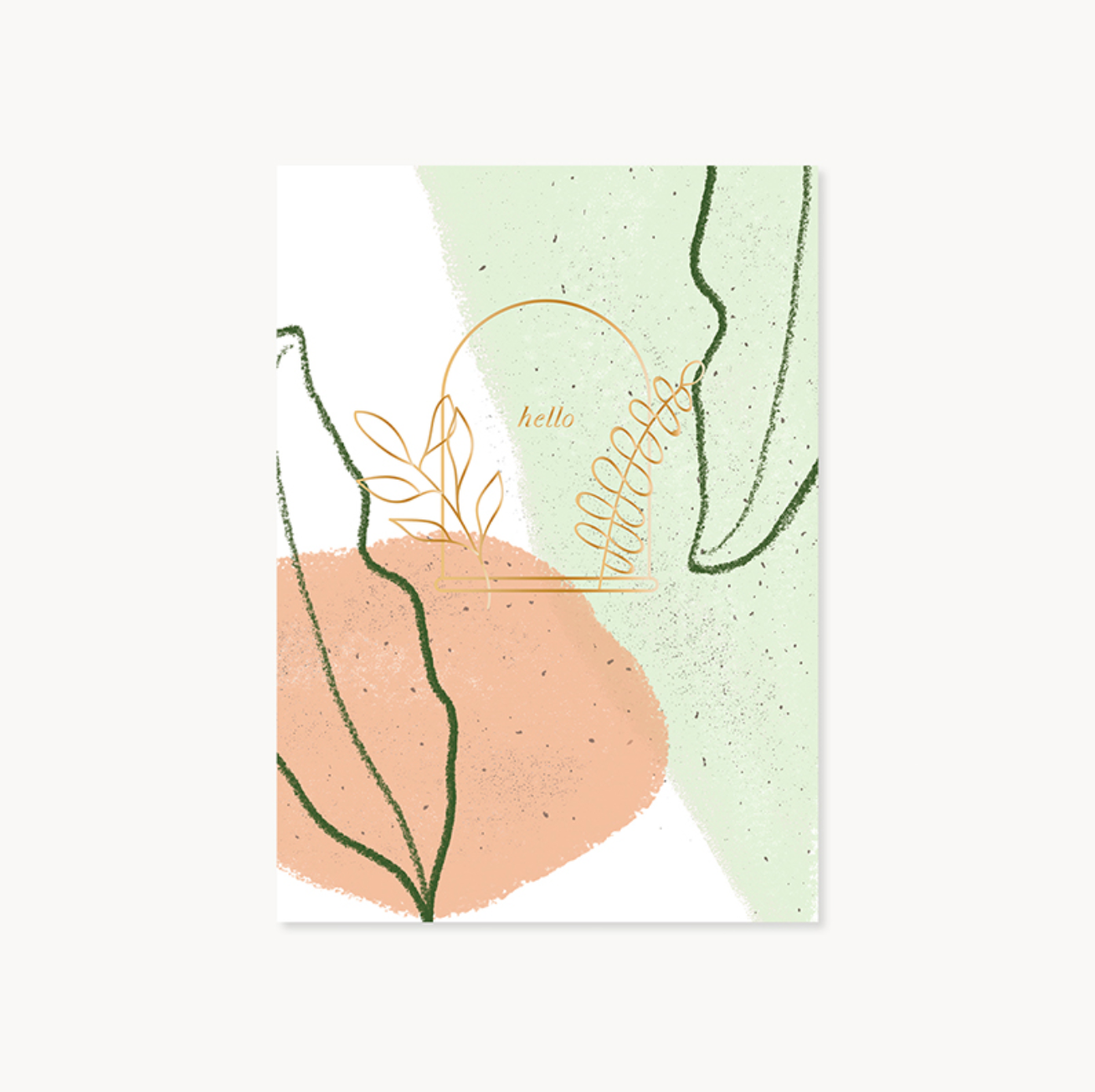 Terrarium Pop Up Card