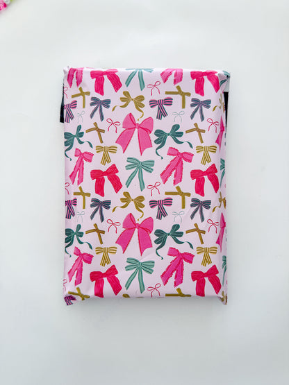 10x13 inches Coquette Bow Poly Mailers
