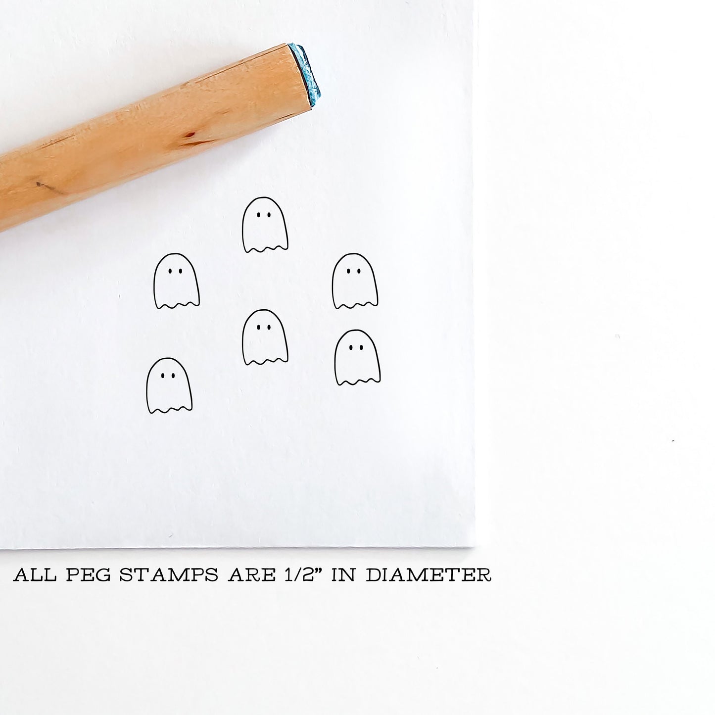 Halloween Mini Rubber Stamp, Tiny Stamp, Ghost Stamp, Spider Stamp, Black Cat Stamp, Pumpkin Stamp, Trick or Treat Stamp, Boo Stamp