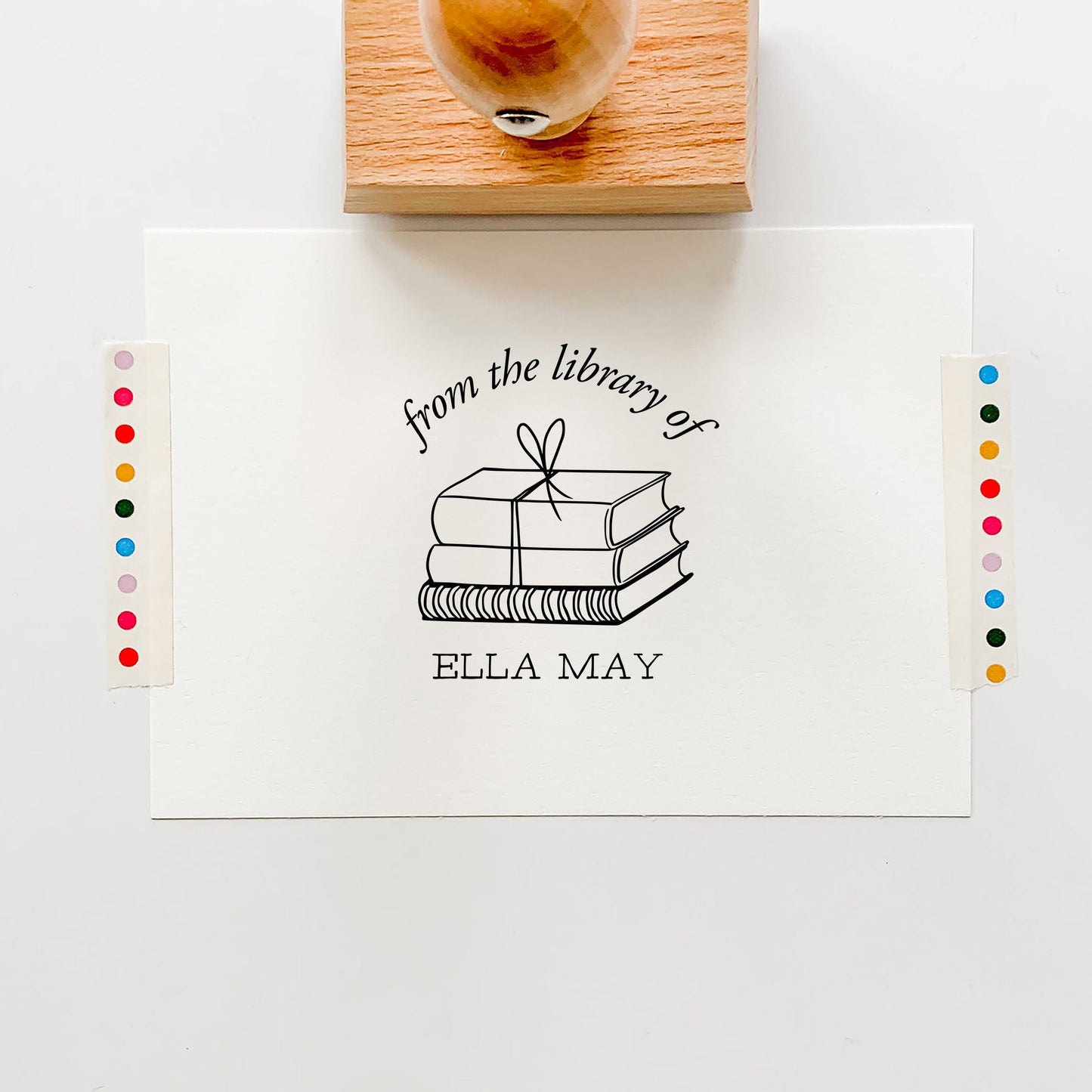 Custom Book Stamp, Library Book Stamp, Bookplate, Book label, Bookworm Accessories, Ex Libris Stamp, Book Stamper, Book Stamp Personalized