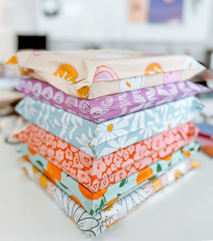 Dogs Poly Mailers, 6X9 inch, Fall Autumn Mailers, Pet Business Packaging, Dog Wrapping Paper, Shipping Supplies, Dog Shipping Envelopes