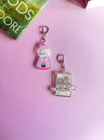 Book Shaker Keychain, Book Vending Machine Keychain, Interactive Keychain, Gifts for Bookworms, Gifts for Book Lovers