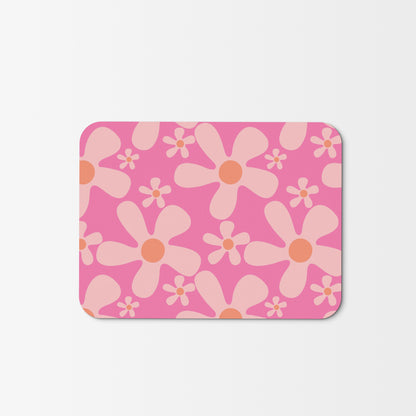 Retro Daisies Mouse Pad