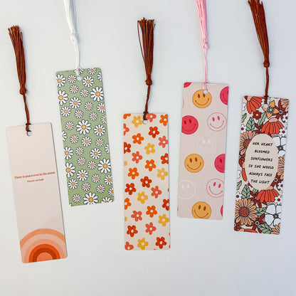 Groovy Floral Bookmark