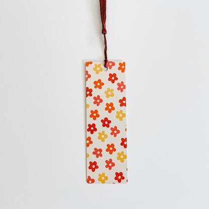 Groovy Floral Bookmark