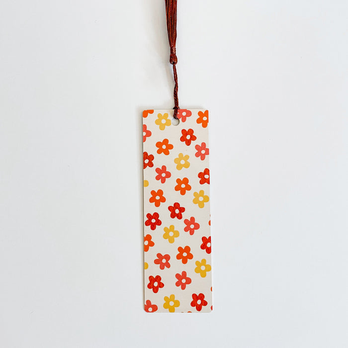 Groovy Floral Bookmark