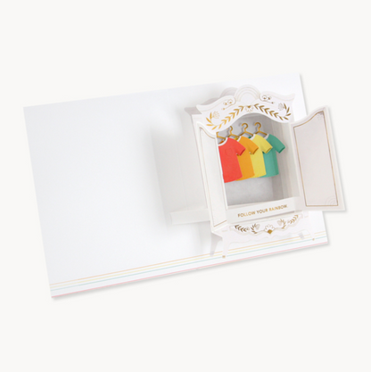 Pride - Love Wins Armoire Pop Up Card