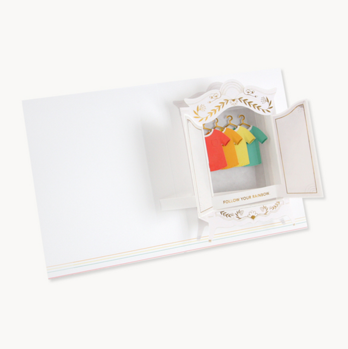 Love Wins Armoire Pop Up Card