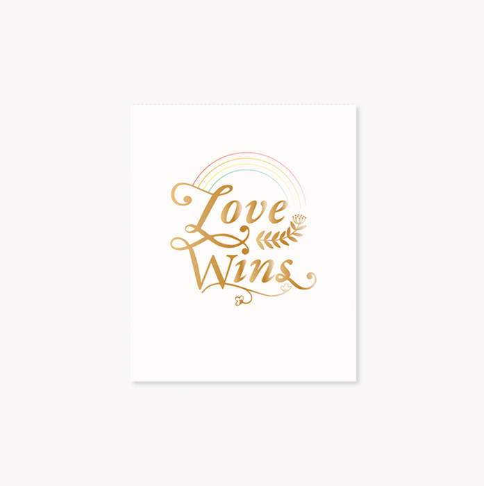 Love Wins Armoire Pop Up Card