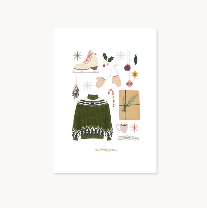 Christmas Armoire Pop Up Card