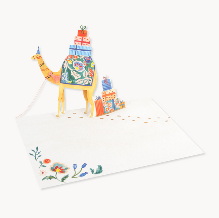 Camel Birthday Pop Up Card
