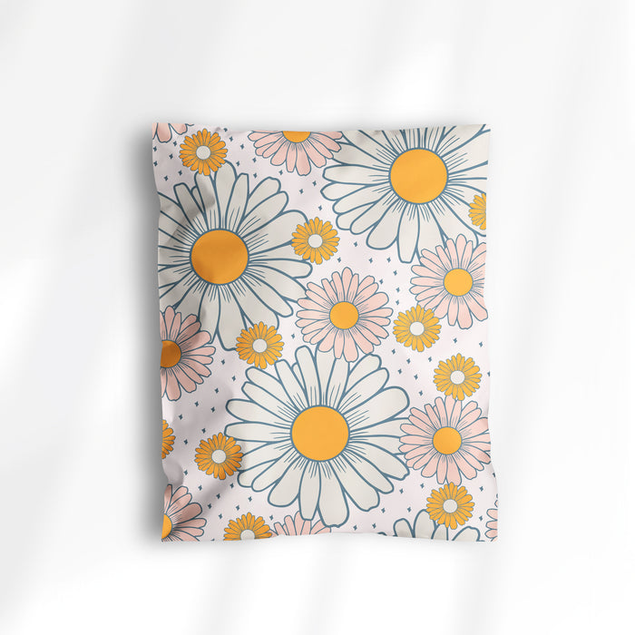 Wildflower Daisies Poly Mailer
